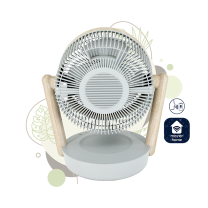 MISTRAL MHV1012DRW-G DC High Velocity Desk Fan With WIFI & Remote 10”