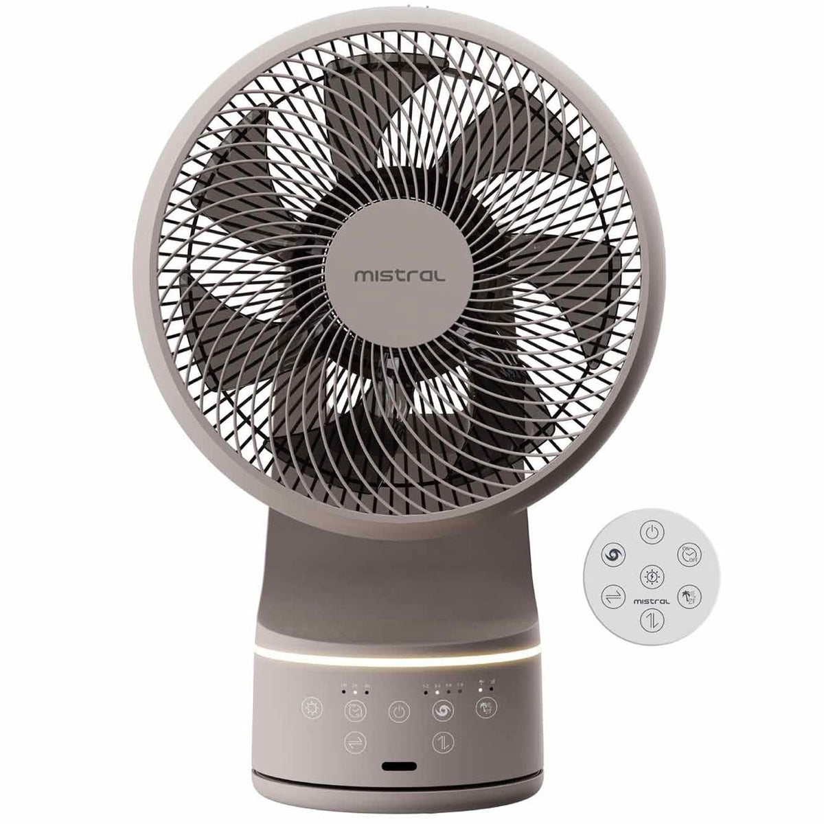 MISTRAL MHV1087DR Desk Fan With Remote 10”