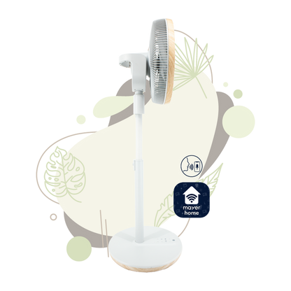 MISTRAL MHV1424DRW-G DC High Velocity Stand Fan with WIFI & Remote 14”