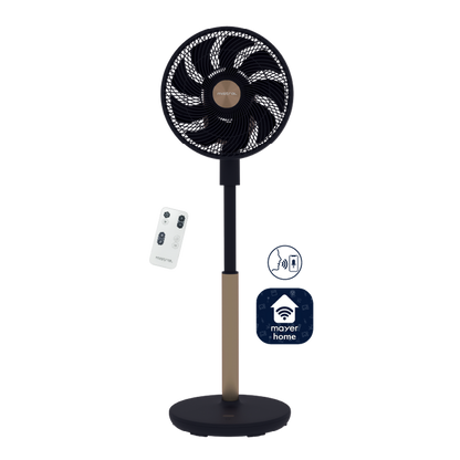 MISTRAL MHV9812DRW Summer Breeze DC High Velocity Stand Fan 12”