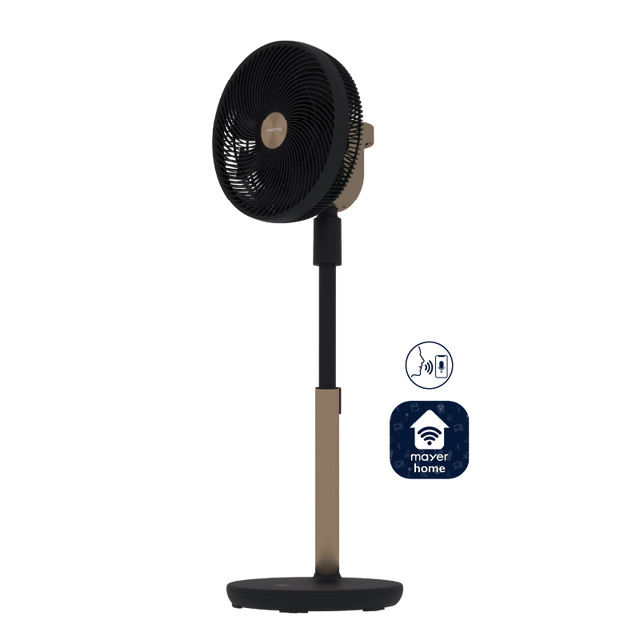 MISTRAL MHV9812DRW Summer Breeze DC High Velocity Stand Fan 12”