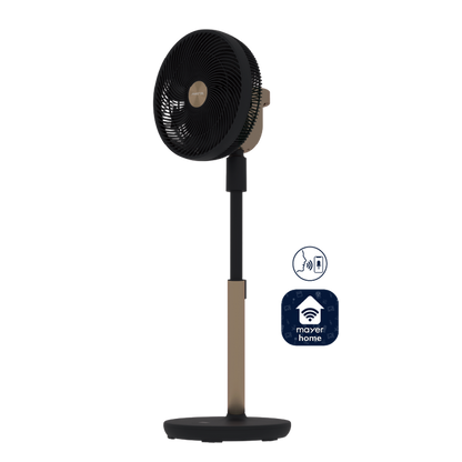 MISTRAL MHV9812DRW Summer Breeze DC High Velocity Stand Fan 12”