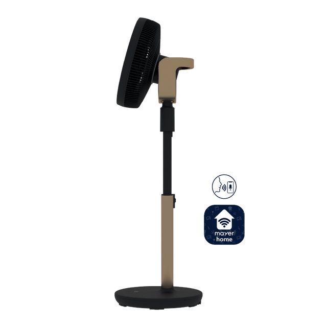 MISTRAL MHV9812DRW Summer Breeze DC High Velocity Stand Fan 12”