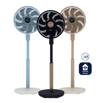 MISTRAL MHV9812DRW Summer Breeze DC High Velocity Stand Fan 12”