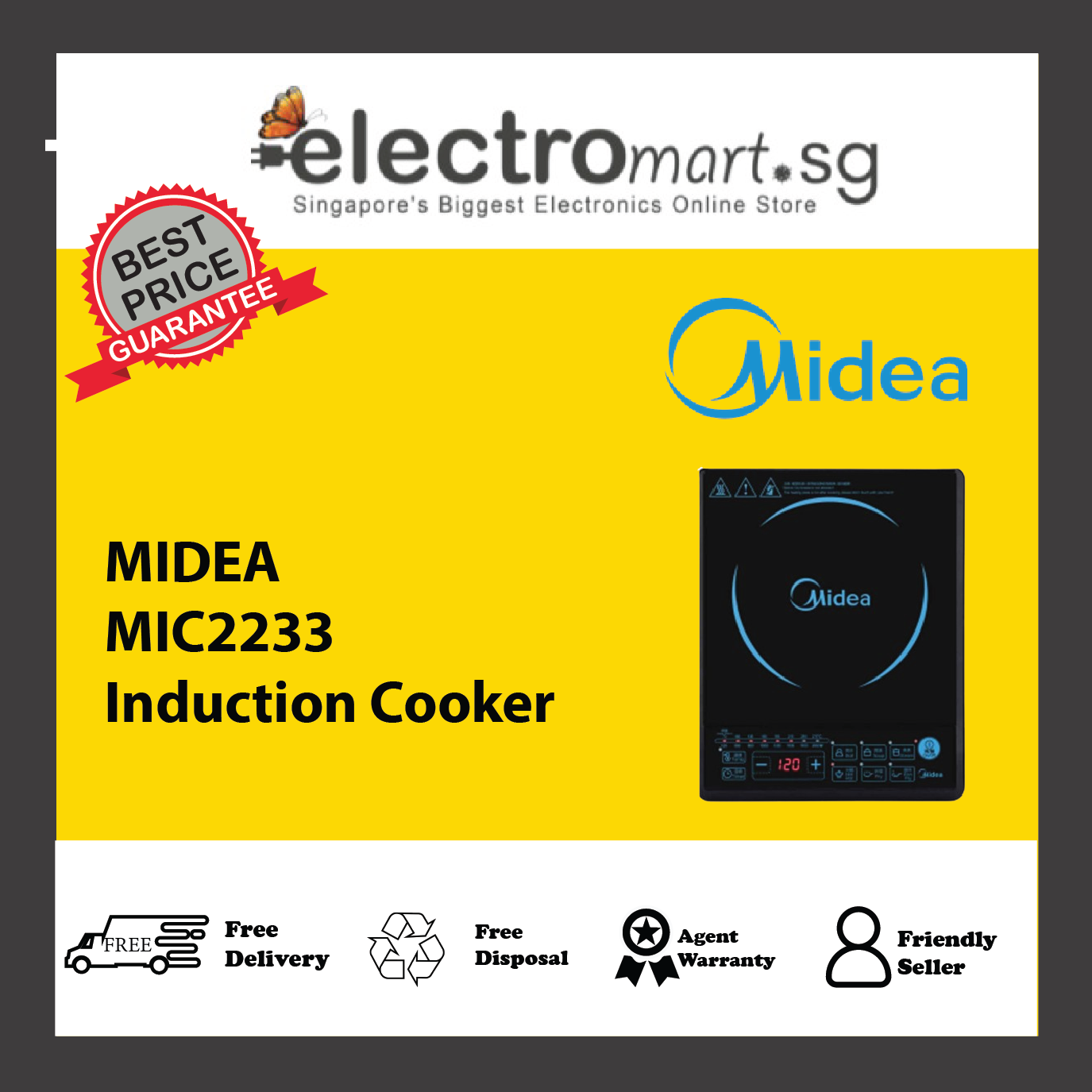 MIDEA MIC2233 Induction Cooker