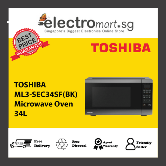 TOSHIBA ML3-SEC34SF(BK) Microwave Oven 34L