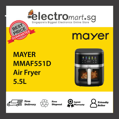 MAYER MMAF551D Air Fryer 5.5L
