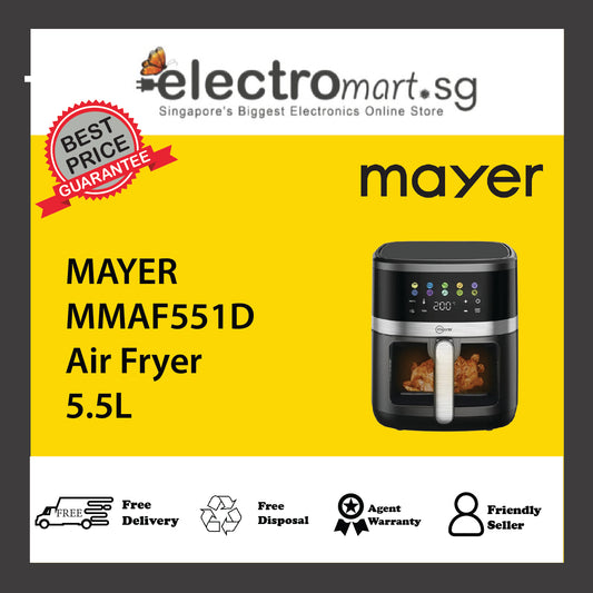 MAYER MMAF551D Air Fryer 5.5L
