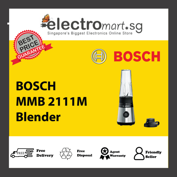 BOSCH MMB 2111M Series 2 Blender VitaPower 450 W Stainless steel