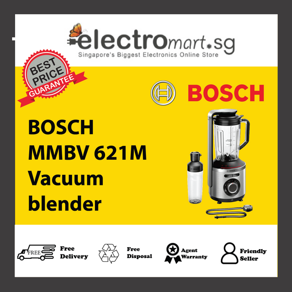 BOSCH MMBV 621M Series 8 Vacuum blender VitaPower 1000 W Silver