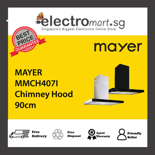 MAYER MMCH407I Chimney Hood 90cm