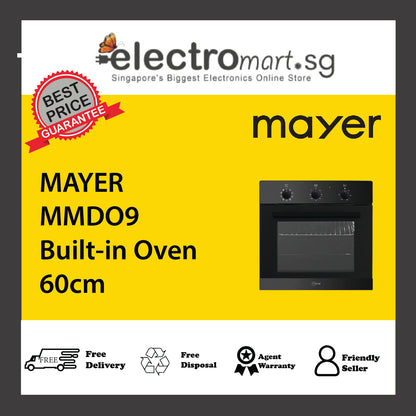 MAYER MMDO9 Built-in Oven 60cm