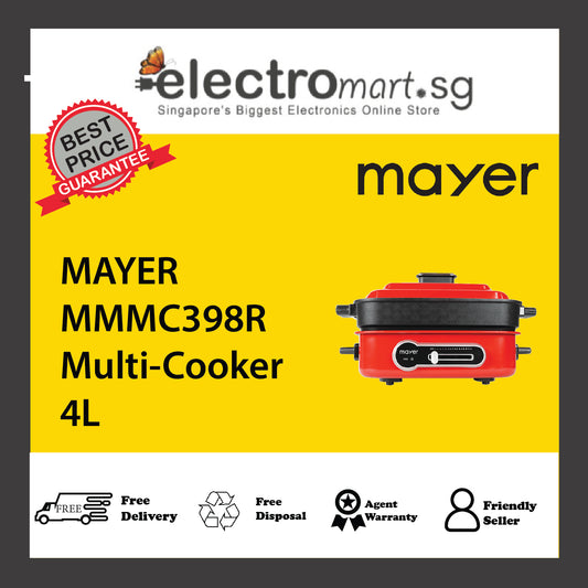 MAYER MMMC398R Multi-Cooker 4L