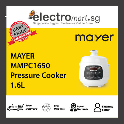 MAYER MMPC1650 Pressure Cooker 1.6L