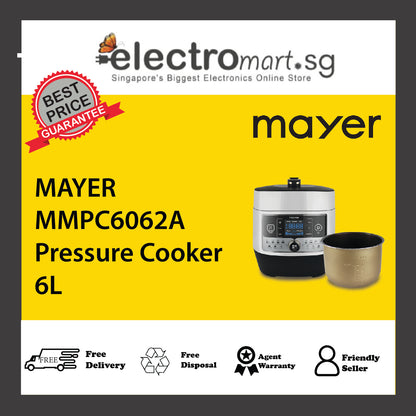 MAYER MMPC6062A Pressure Cooker 6L
