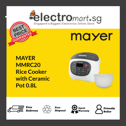 Mayer MMRC20 Rice Cooker 2L
