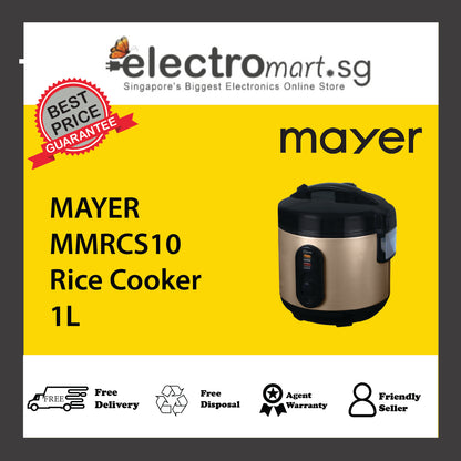 MAYER MMRCS10 Rice Cooker 1L