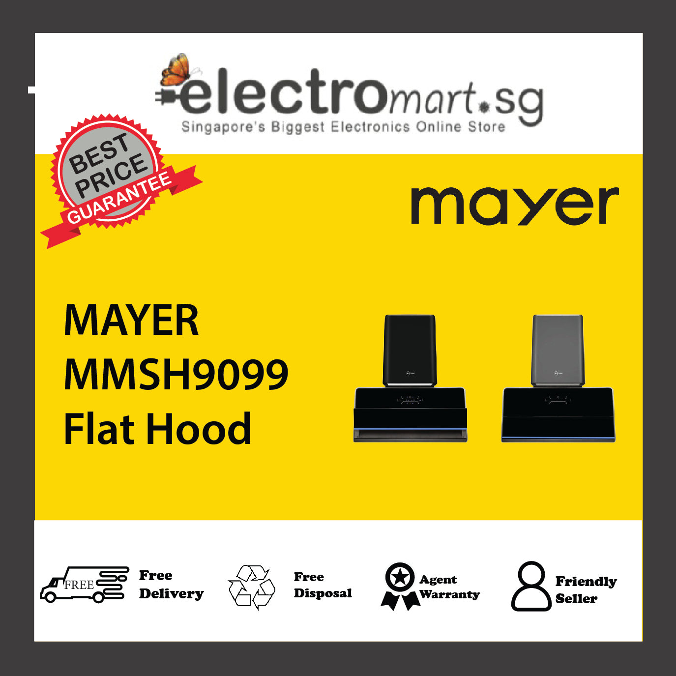 MAYER MMSH9099 Flat Hood