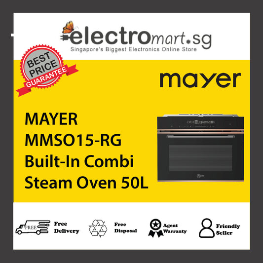 MAYER MMSO15-RG Built-In Combi Steam Oven 50L