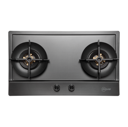 MAYER MMSS7721HI-GM 2 Burner Stainless Steel (Gun Metal Finishing) 76cm