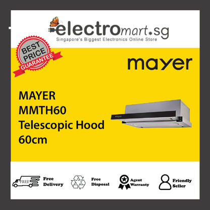 MAYER MMTH60 Telescopic Hood 60cm