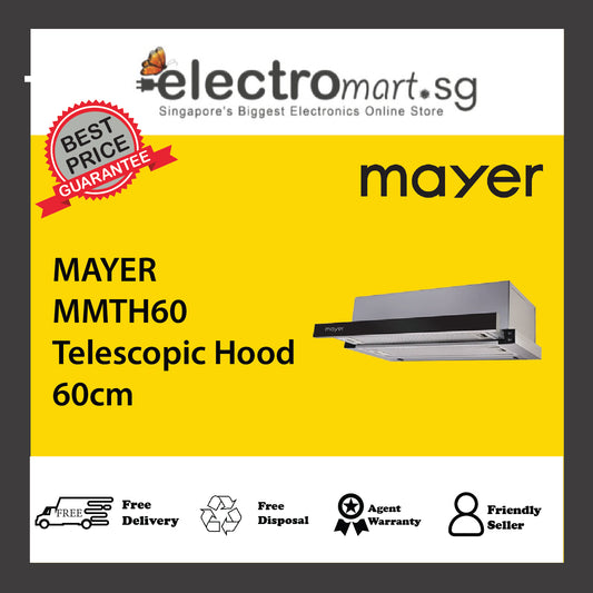 MAYER MMTH60 Telescopic Hood 60cm