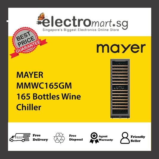MAYER MMWC165GM 165 Bottles Wine Chiller