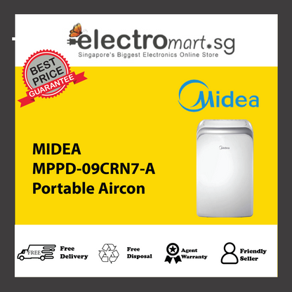 MIDEA MPPD-09CRN7-A Portable Aircon 9000 BTU