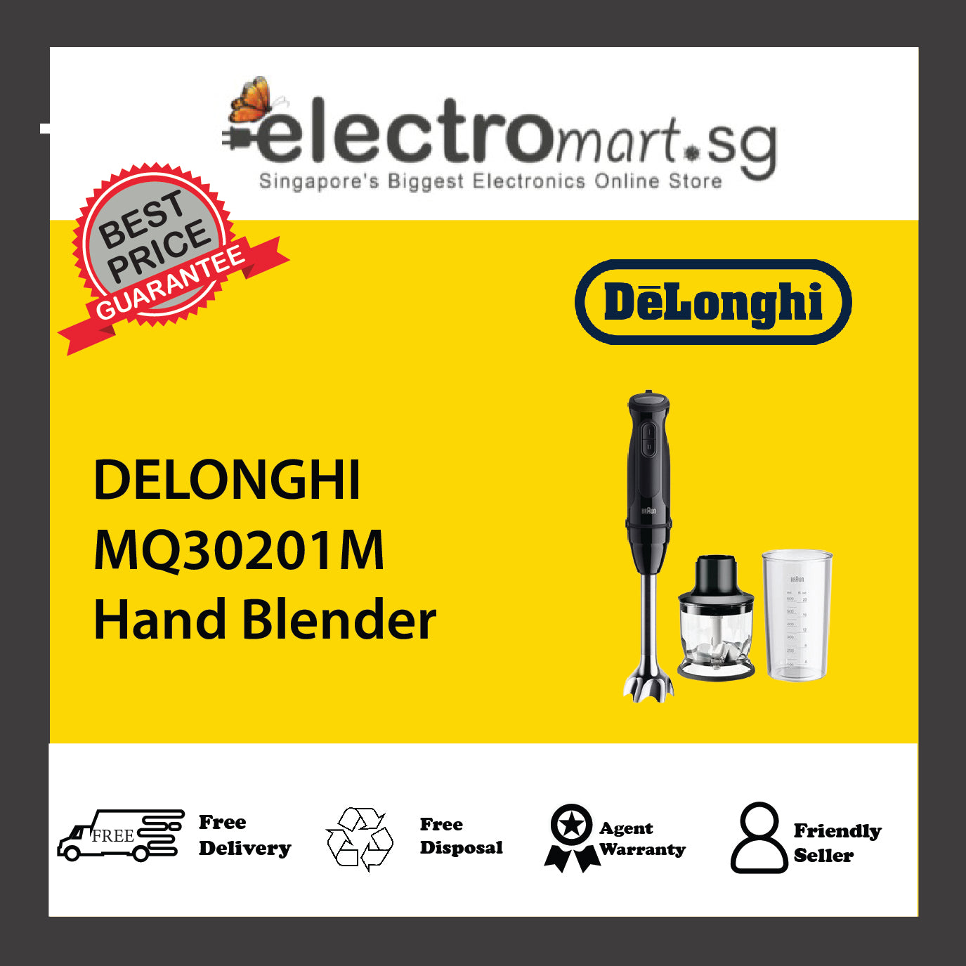 Braun MQ30201M Hand Blender