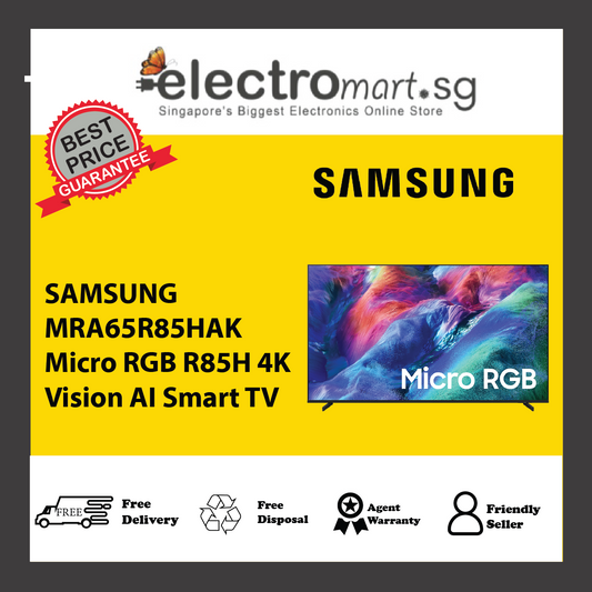 SAMSUNG MRA65R85HAK Micro RGB R85H 4K Vision AI Smart TV 65inch
