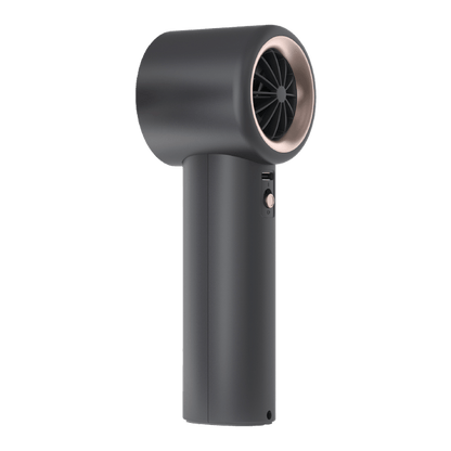 MISTRAL MRF208-BG AirZee Pro - High Speed Turbo USB Fan with Cooling Conductor Black Grey