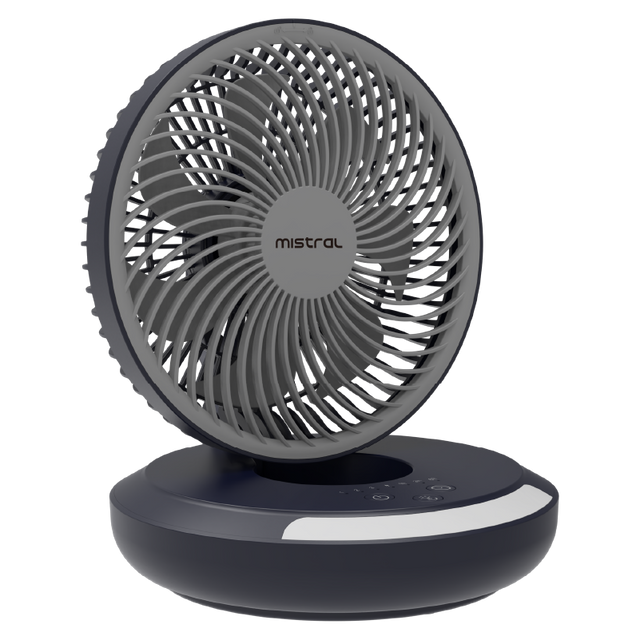 MISTRAL MRF700 AirZee Plus 6" Rechargeable Foldable USB Fan