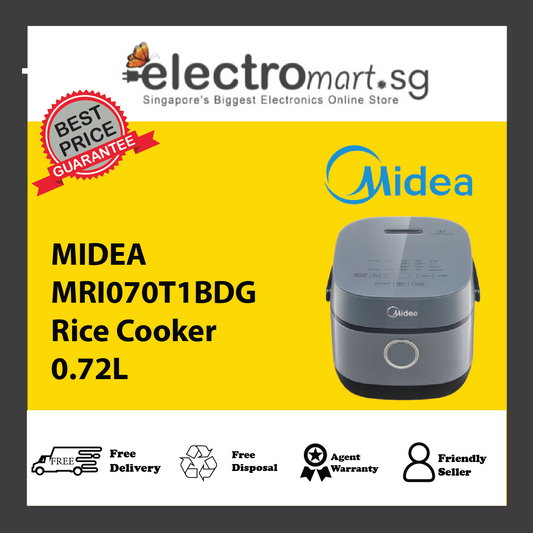 MIDEA MRI070T1BDG Rice Cooker 0.72L