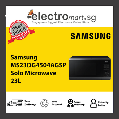 Samsung MS23DG4504AGSP Solo Microwave 23L