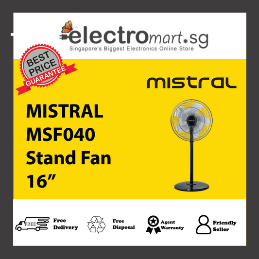 Mistral MSF040 16" Stand Fan