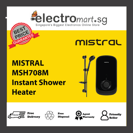 MISTRAL MSH708M Instant Shower Heater