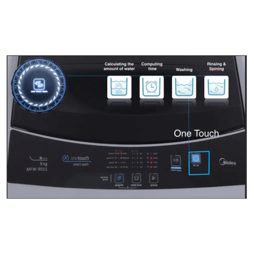 MIDEA MT860S Top Load  Washing Machine 8kg
