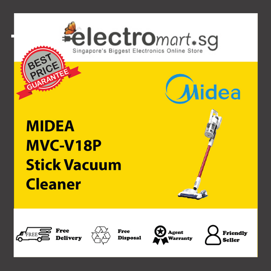 Midea MVC-V18P 2 In 1 Cordless Vacuum Cleaner