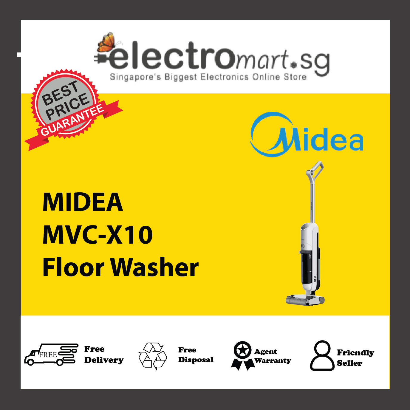 MIDEA MVC-X10 Floor Washer