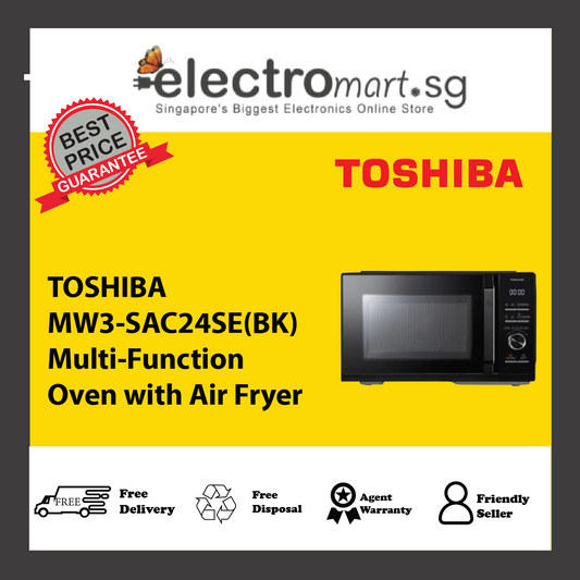 TOSHIBA MW3-SAC24SE(BK) Multi-Function Oven with Air Fryer