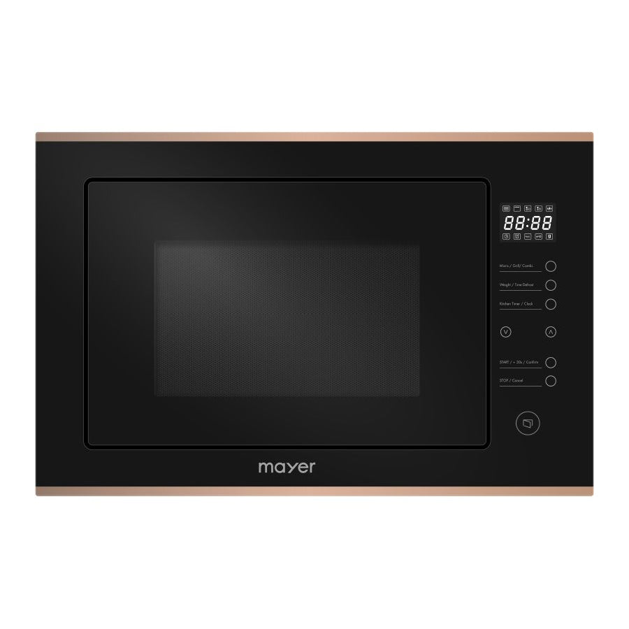 MAYER MMWG30B-RG Built-in Microwave Oven with Grill 25L