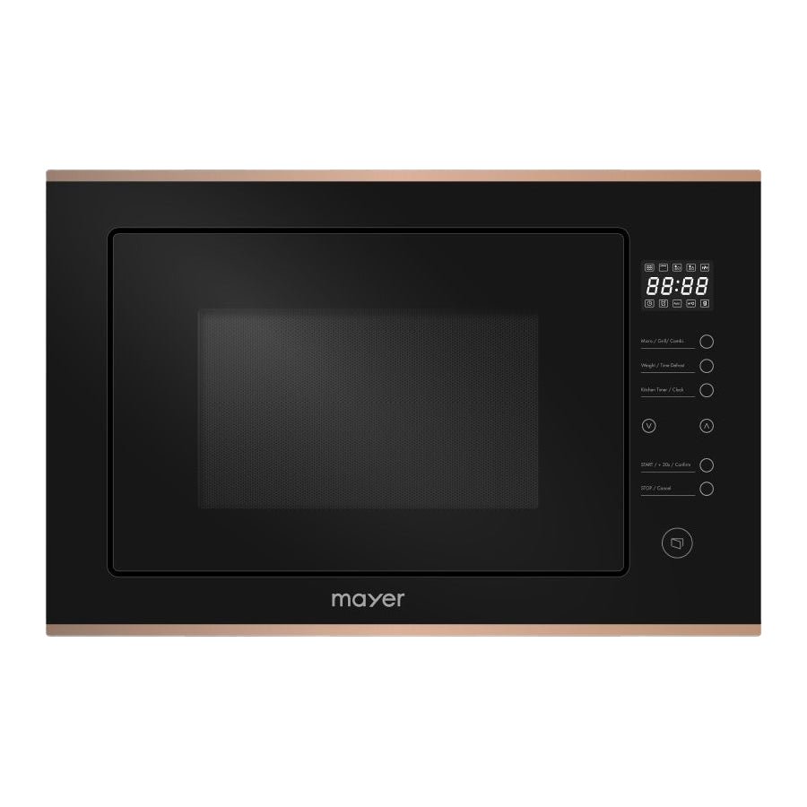 MAYER MMWG30B-RG Built-in Microwave Oven with Grill 25L