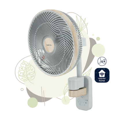 MISTRAL MWF1212DRW-G DC High Velocity Wall Fan with WIFI & Remote 12”