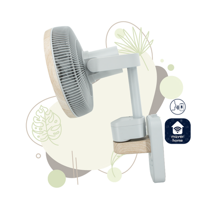 MISTRAL MWF1212DRW-G DC High Velocity Wall Fan with WIFI & Remote 12”