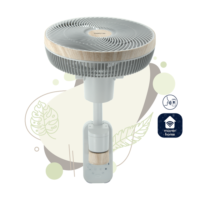 MISTRAL MWF1212DRW-G DC High Velocity Wall Fan with WIFI & Remote 12”