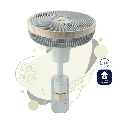 MISTRAL MWF1212DRW-G DC High Velocity Wall Fan with WIFI & Remote 12”