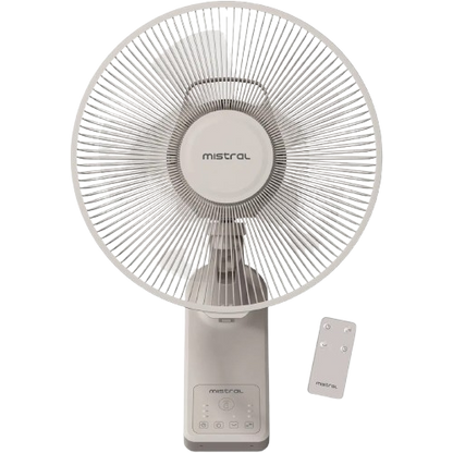 MISTRAL MWF1257DR Wall Fan With Remote 12”