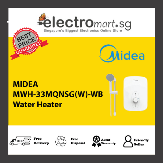 MIDEA MWH-33MQNSG(W)-WB Instant Water Heater