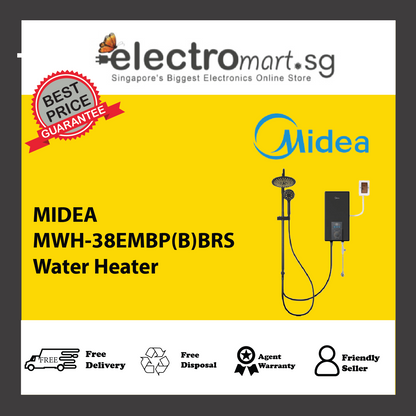 MIDEA MWH-38EMBP(B)BRS Instant Water Heater
