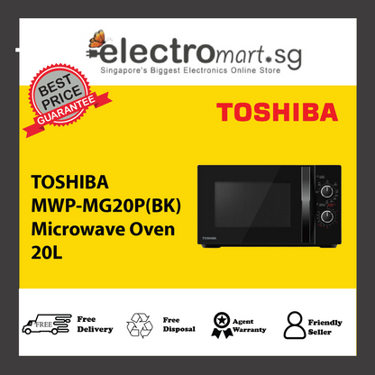 TOSHIBA MWP-MG20P(BK) Microwave Oven 20L